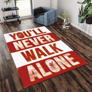 Tapis Liverpool FC You Never Walk Alone 14