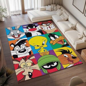 Alternative view of Tapis Looney Tunes – Tous les personnages 03
