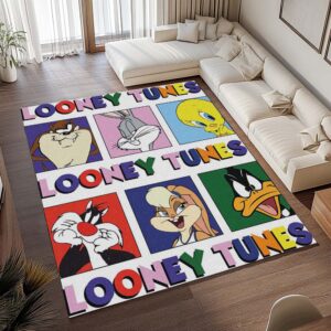 Alternative view of Tapis Looney Tunes – Tous les personnages 06