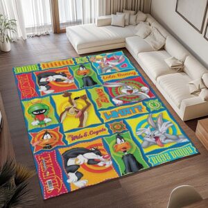 Alternative view of Tapis Looney Tunes – Tous les personnages 07