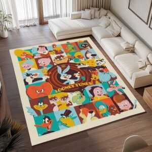 Alternative view of Tapis Looney Tunes – Tous les personnages 09