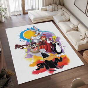Alternative view of Tapis Looney Tunes – Tous les personnages 10