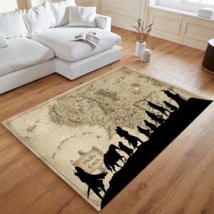 Alternative view of Tapis Le Seigneur des Anneaux – Voyage