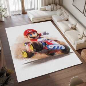 Alternative view of Tapis Mario – Dans le monde de Mario Kart