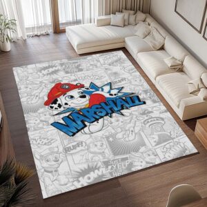 Alternative view of Tapis Marcus – La Pat’ Patrouille