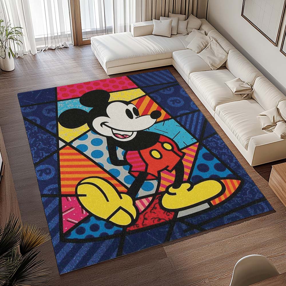 Tapis Mickey – Style Romero Britto – Image 2