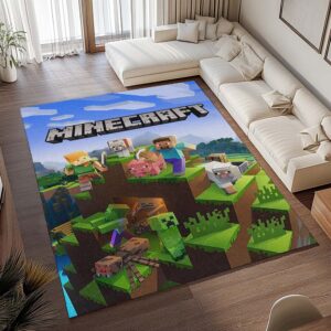 Alternative view of Tapis Minecraft Personnages 1001