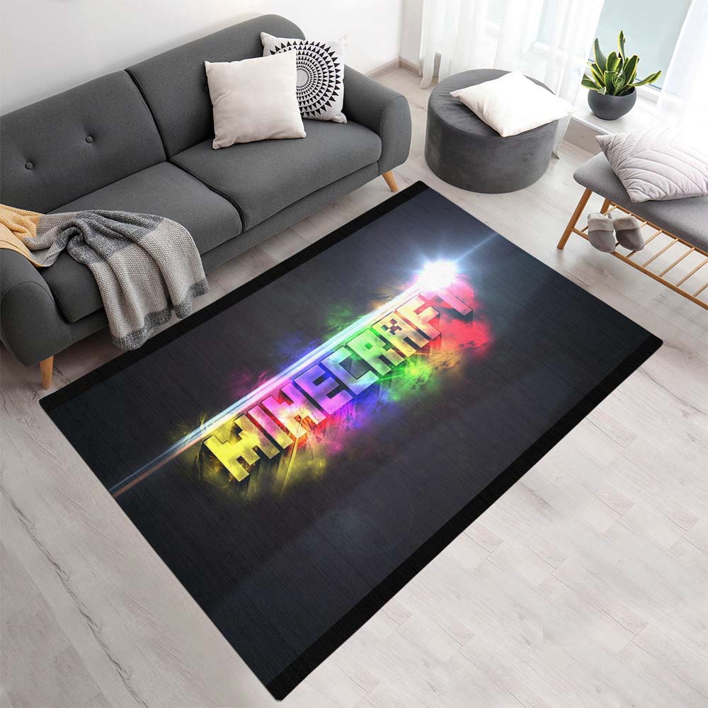 Tapis Minecraft coloré