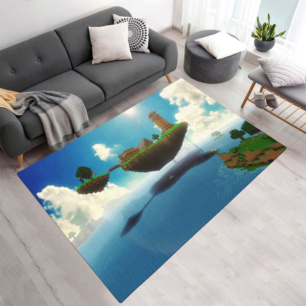 Tapis Minecraft – Biome de l’End, îles finales, mod The Aether