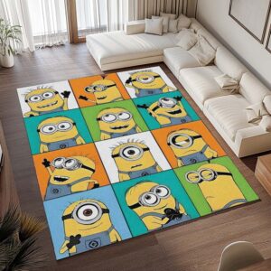 Alternative view of Tapis Minions – Expressions faciales