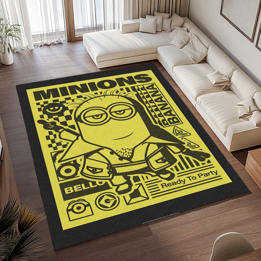 Tapis Minions – Prêts pour la fête des bananes – Image 2