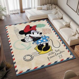 Alternative view of Tapis Minnie Mouse – Disney 10