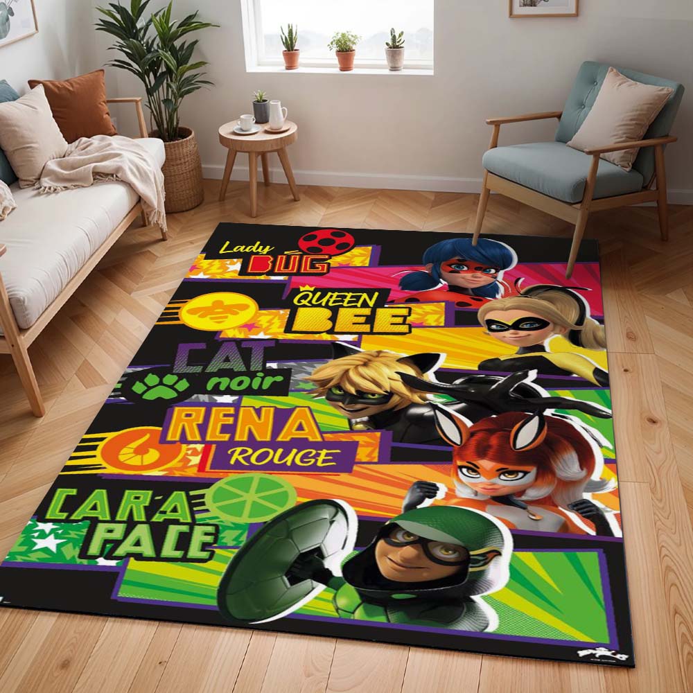 Tapis Miraculous Ladybug – Tous les personnages 02