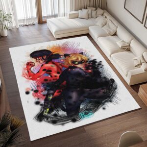 Alternative view of Tapis Miraculous Ladybug et Chat Noir 11