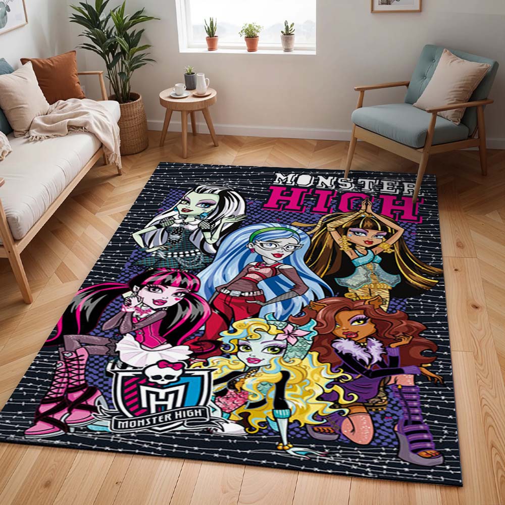 Tapis Monster High – Tous les personnages 06