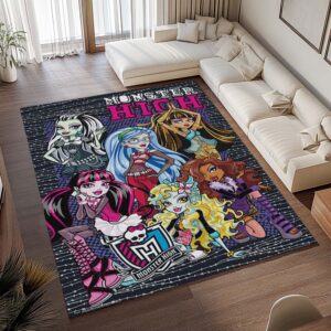 Alternative view of Tapis Monster High – Tous les personnages 06