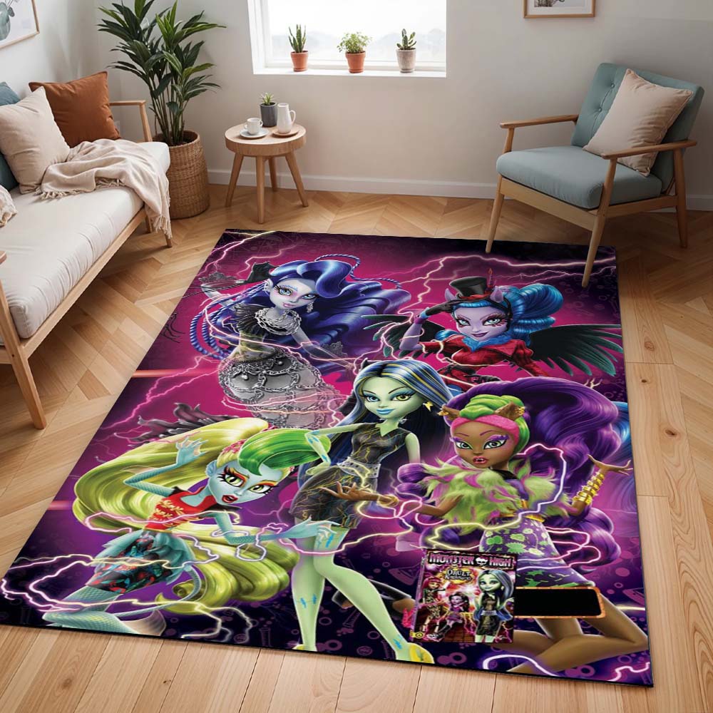 Tapis Monster High – Tous les personnages 07