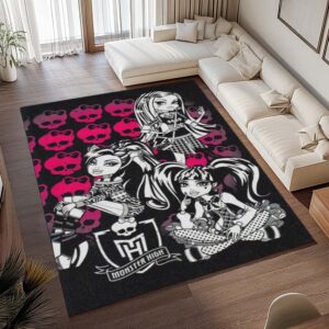 Alternative view of Tapis Monster High – Tous les personnages 13