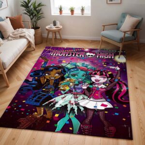 Tapis Monster High – Tous les personnages 17