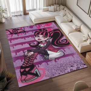 Alternative view of Tapis Monster High – Draculaura 02