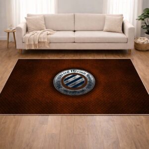 Alternative view of Tapis Montpellier HSC French Football Team 08