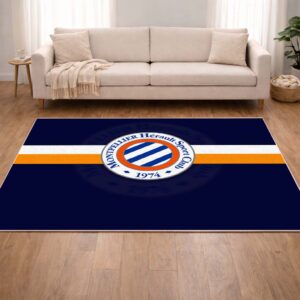 Alternative view of Tapis Montpellier HSC French Football Team 16