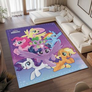 Alternative view of Tapis My Little Pony – Tous les personnages 02