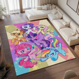 Alternative view of Tapis My Little Pony – Tous les personnages 03