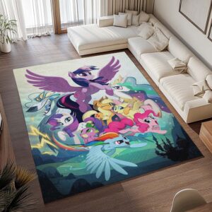 Alternative view of Tapis My Little Pony – Tous les personnages 10