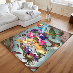 Alternative view of Tapis My Little Pony – Tous les personnages 21