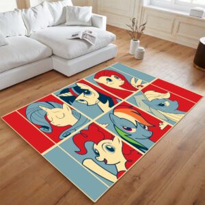 Alternative view of Tapis My Little Pony – Tous les personnages 22
