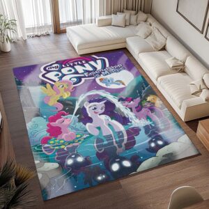 Alternative view of Tapis My Little Pony – Tous les personnages – L’amitié, c’est magique