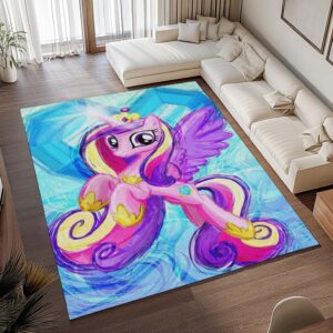 Alternative view of Tapis My Little Pony – Licorne rose 02