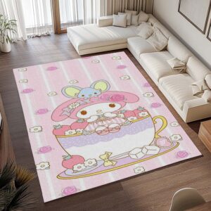 Alternative view of Tapis My Melody – Mignonne & Hello Kitty 01