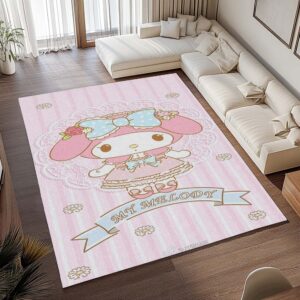 Alternative view of Tapis My Melody – Mignonne & Hello Kitty 06