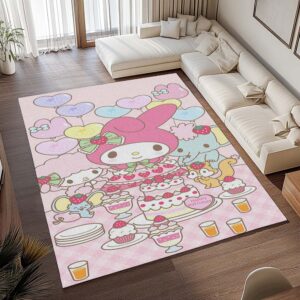 Alternative view of Tapis My Melody – Mignonne & Hello Kitty – Fête 03