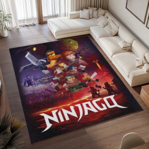 Alternative view of Tapis Ninjago – Tous les personnages 1002