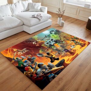 Alternative view of Tapis Ninjago – Tous les personnages 1011