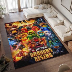 Alternative view of Tapis Ninjago – Tous les personnages – L’éveil des dragons