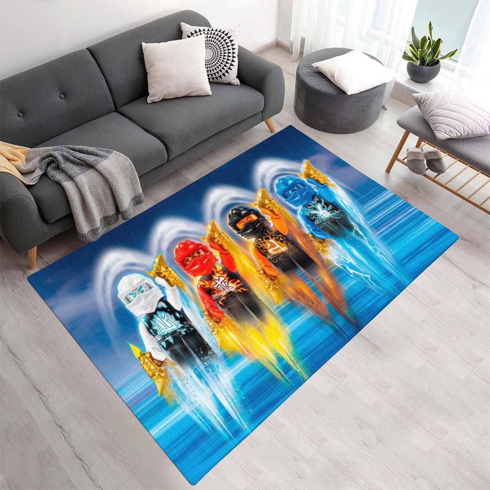 Tapis Ninjago – Tous les personnages en combat 1011