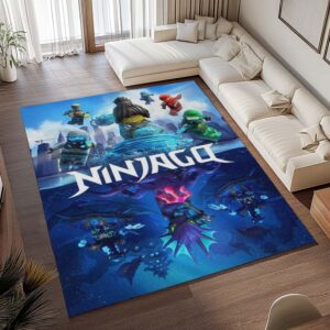 Alternative view of Tapis Ninjago – Tous les personnages – Combat 1015