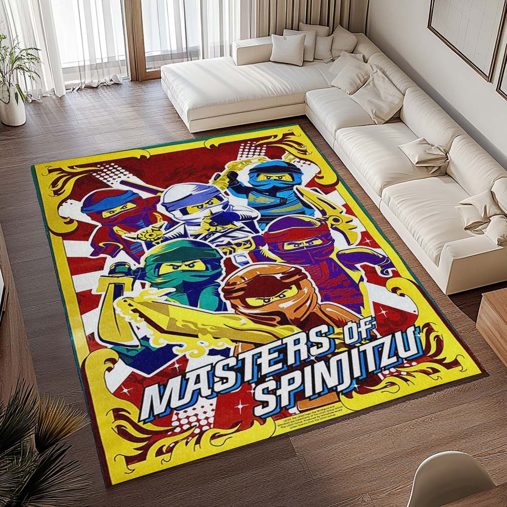 Tapis Ninjago – Tous les personnages – Maîtres du Spinjitzu – Image 2