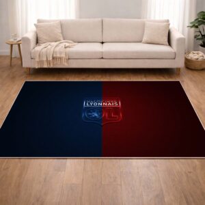 Alternative view of Tapis OL Olympique Lyonnais French Football Team 04