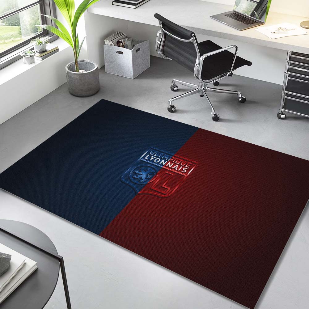 Tapis OL Olympique Lyonnais French Football Team 04