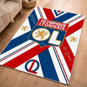 Tapis OL Olympique Lyonnais French Football Team 06