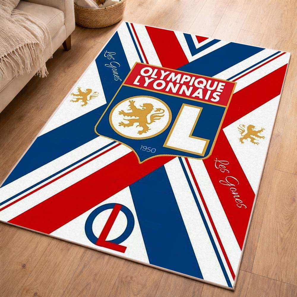 Tapis OL Olympique Lyonnais French Football Team 06
