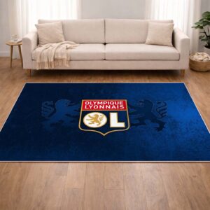 Alternative view of Tapis OL Olympique Lyonnais French Football Team 08