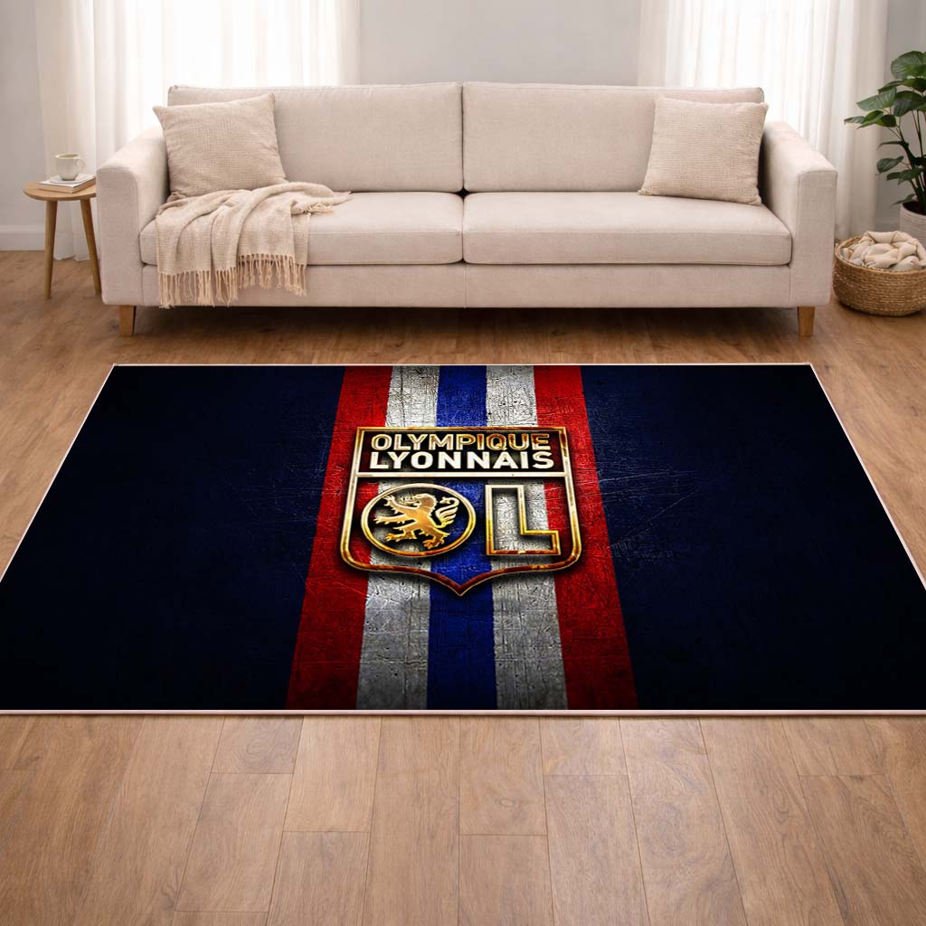 Tapis OL Olympique Lyonnais French Football Team 13 – Image 2