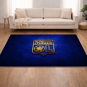 Alternative view of Tapis OL Olympique Lyonnais French Football Team 16