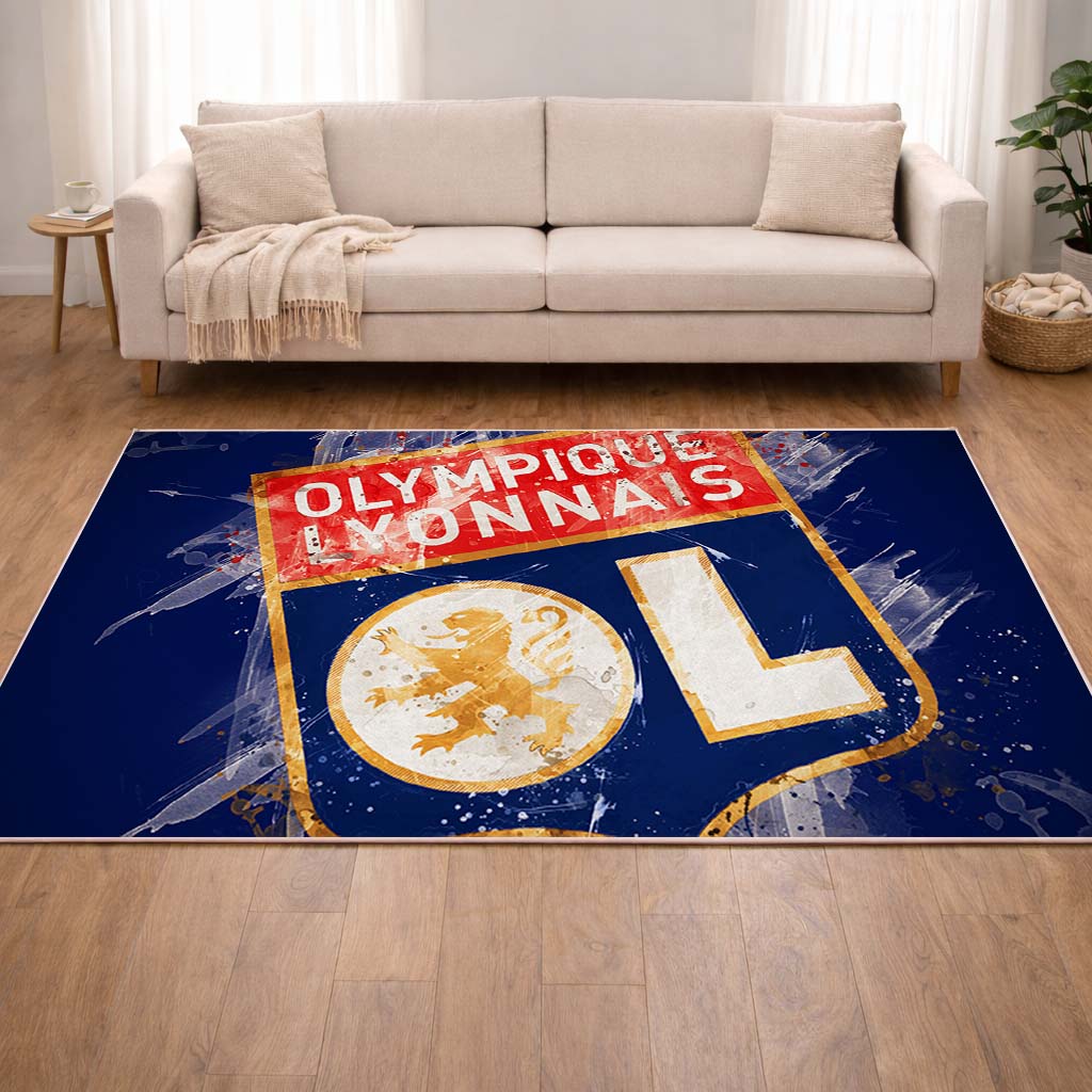 Tapis OL Olympique Lyonnais French Football Team 18 – Image 2
